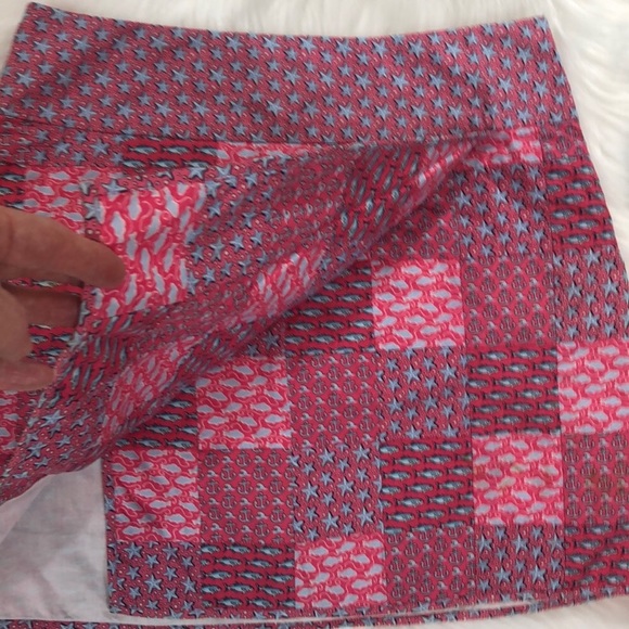 Vineyard Vines Patchwork Pink Skirt Size 4 - Picture 3 of 8